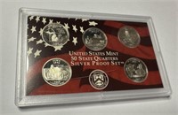 United States Mint 50 State Quarters Silver Proof