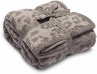 Barefoot Dreams CozyChic Leopard Throw