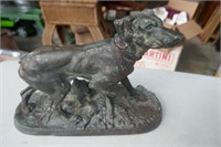 Brass Dog Sculpture