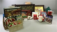 Christmas-Books, Tins, Ornaments Frames,Puzzles,Be