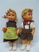 Girl & boy dolls