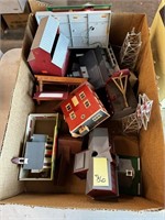 Box of Train Accessories