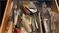 Kitchen Knives, Candles, Utensils