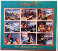 Disney's Pocahontas Stamp Set