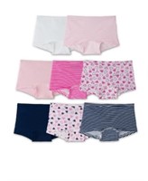 size: 10 Fruit of the Loom Girls Assorted 100% Cot