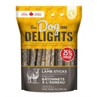 Dog Delights Chewy Lamb Sticks 1.25 kg (2.7 lb.)