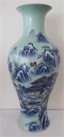 Chinese porcelain Landscape vase