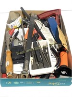 Flat with Assorted Tools