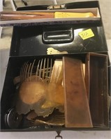 2-METAL BOXES WITH ASSORTED TOOLS