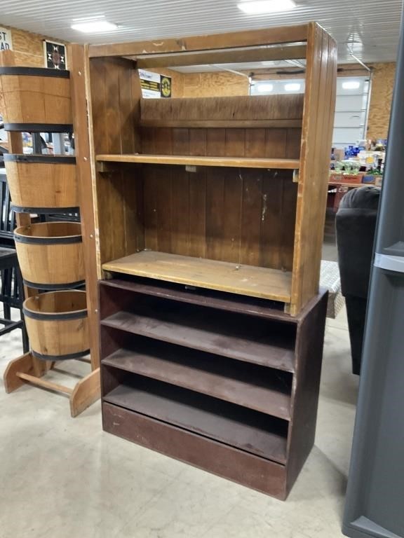 2 Wood Shelves PU ONLY