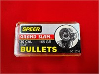 50 Speer Grand Slam 30 Cal 165 Gr .308 Bullets