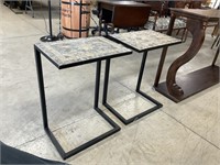 Pair of 13x19x25 Tables PU ONLY