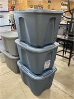 3 Blue Totes PU ONLY