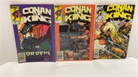 Marvel Comics Conan The King Issue 23, 26, & 32