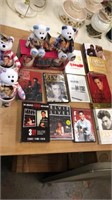 Lot of Elvis Books, DVDs & Collectibles