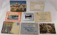 Vintage souvenir postcards: 50 Yellowstone Park