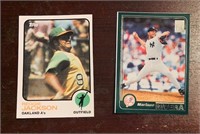 (2) 2010 Topps Cards Your Mom Threw Out