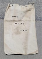 Rock Island RR mail bag- Original