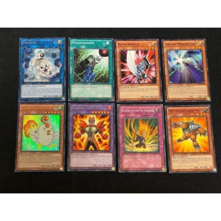 (16) Assorted Yu Gi Oh Cards