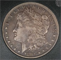 1894-O MORGAN DOLLAR VF