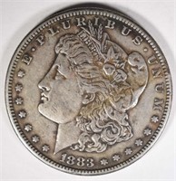 1883-S MORGAN DOLLAR XF/AU