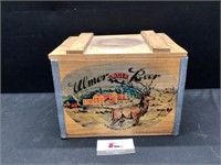 Wooden Elmer Beer Box