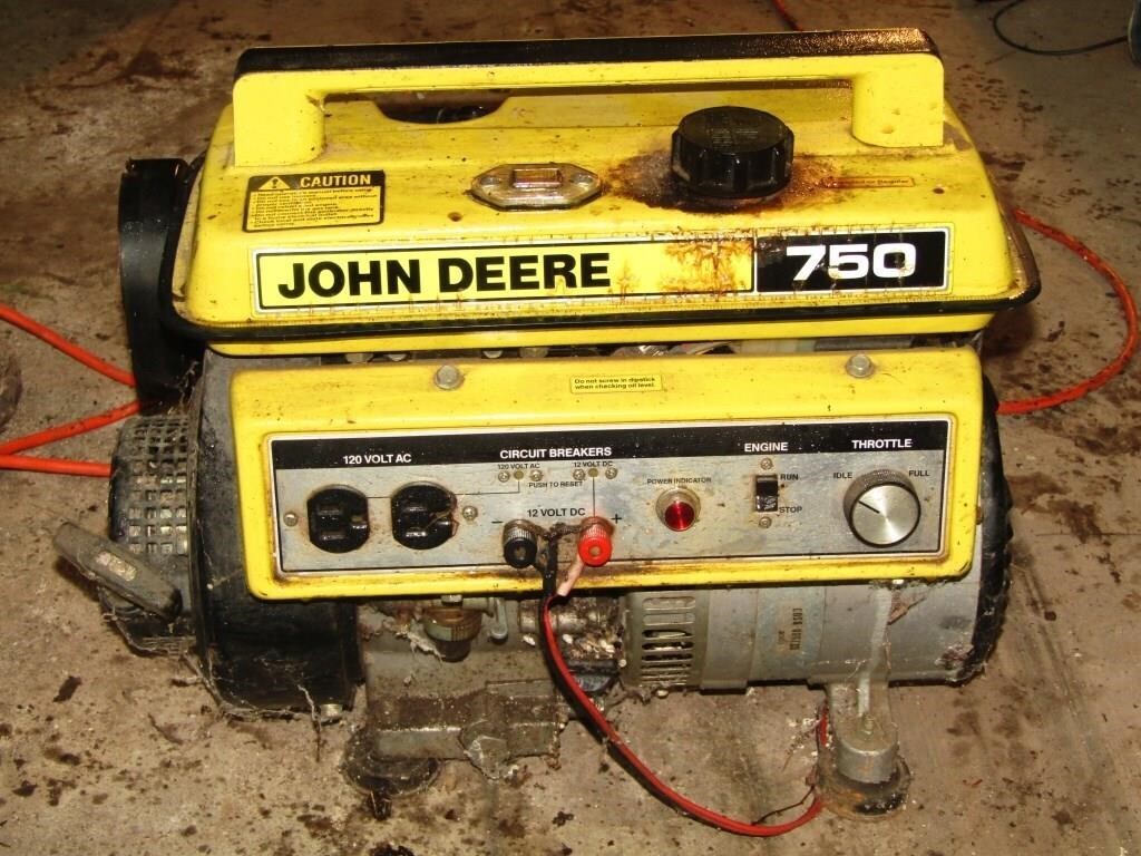 John Deere 750 Generator AS-IS Unable To Check