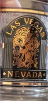 Advertising/souvenir Las Vegas Nevada glass mugs