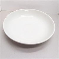 Extra large 14" bowl white serving dough
