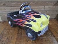 1980'S INSTEP FLAME HOTROD PETTLE CAR 3FT LONG