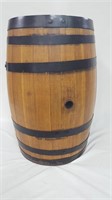 LOWENBRAU TAP ON WOODEN KEG