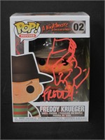 ROBERT ENGLUND SIGNED SKETCHED FUNKO WITH COA