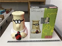 Dilbert cookie jar