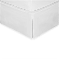 Wrap-Around Wonderskirt Queen Bed Skirt in White