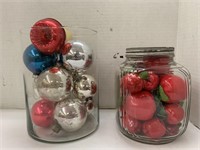 Ornaments and Apple Decor