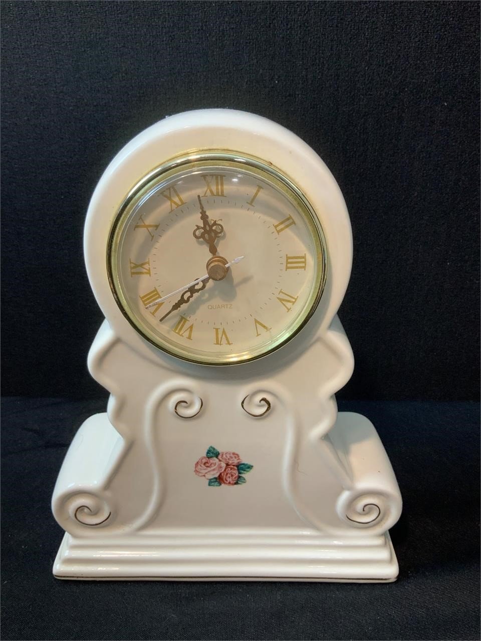 Paul Sebastian Porcelain Mantle Clock 1998