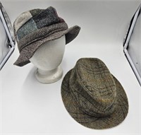 2 Hats of Ireland 100 % Wool