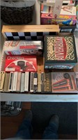 Assorted games and decks of cards