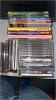 Assorted cd’s and dvd’s