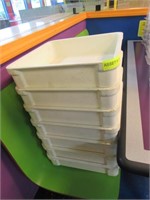 APPROX. 7 STACKABLE DOUGH PROOFING TRAYS