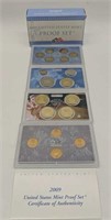 2009 United States mint proof set certified of