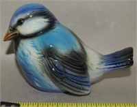 Vtg Goebel Porcelain CV74 Blue Bird Sparrow Fig