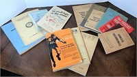 Antique Military Pamphlets and Books