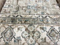 Vintage style oriental area rug 9x12’