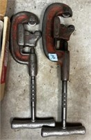 2- Ridgid Pipe cutters