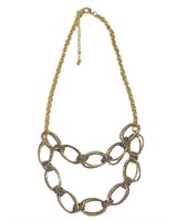 Fashionable Oval Chain Link Necklace