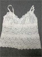 Cabernet lace camisole, size 1X