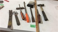 Assorted tools