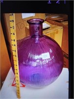 Purple vase