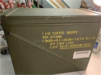 Extra large ammo box 9 1/2” x 18” x 15”